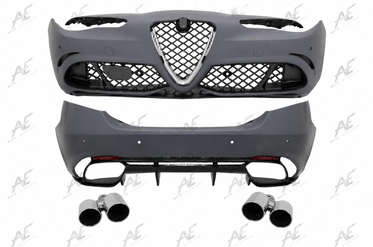 💕ART. 1727 BODYKIT ALFA  ROMEO GIULIA 952 Q4 2016+ LOOK QUADRIFOGLIO💕
