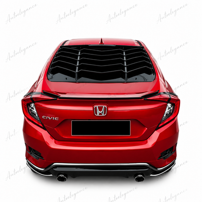 🔥ART.2155 GRIGLIA PER LUNOTTO POSTERIORE HONDA CIVIC FC5 NERO OPACO IN ABS🔥