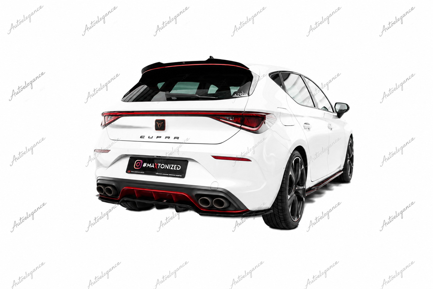 🔥ART.9805 SPLITTER POSTERIORE (CON BARRE VERTIVALI) CUPRA LEON HATCHBACK Mk1🔥