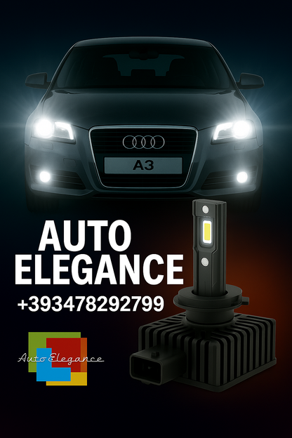 💕COPPIA LAMPADE D1S LED DA XENON A LED PER  AUDI A3 8P💕