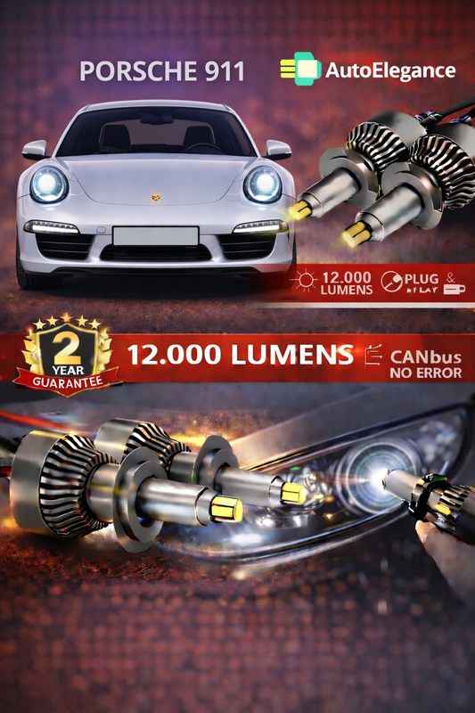 KIT LED Porsche 911 ANABAGLIANTI H7 CANBUS Bianco 6500K 360 gradi