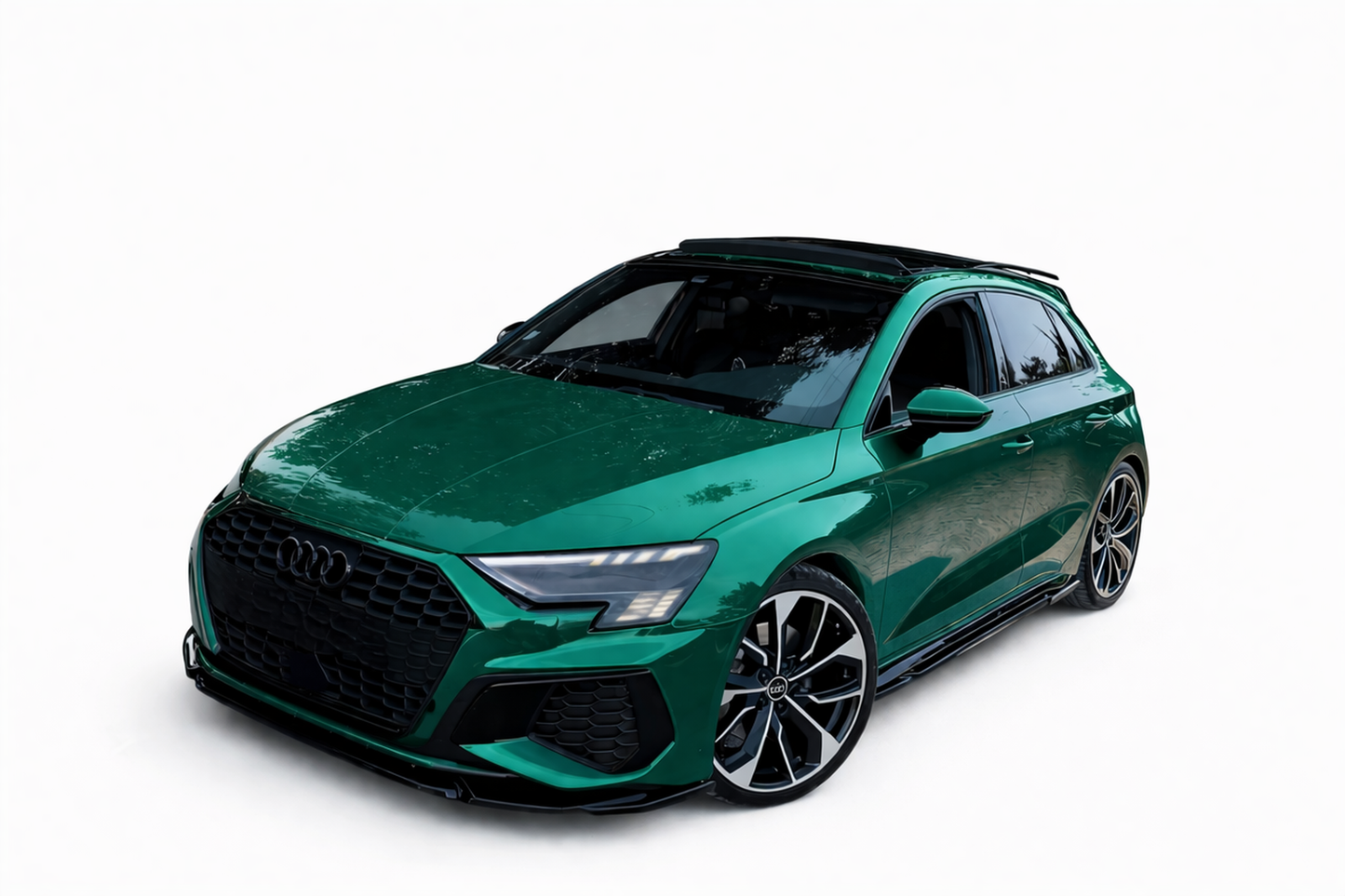 💫SOTTO MINIGONNE A3 8Y S3 2020-2024 (Sedan/Sportback) NERO LUCIDO💫