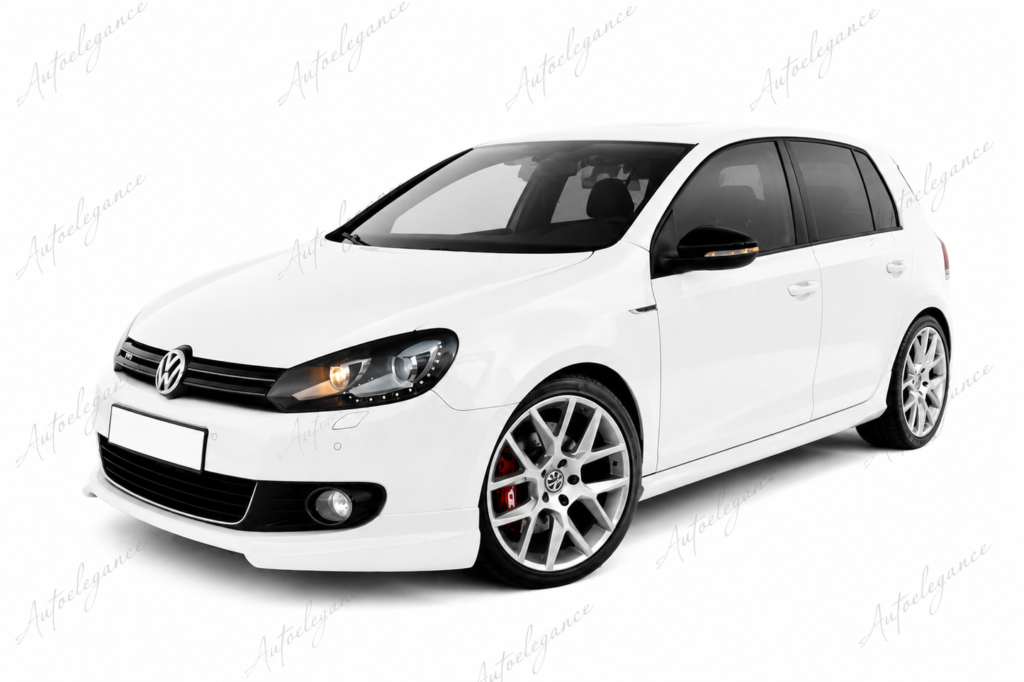 🔥ART.2162 MINIGONNE LATERALI PER VW GOLF 6 VI 08-12 5 PORTE SPOILER LOOK GTI 🔥