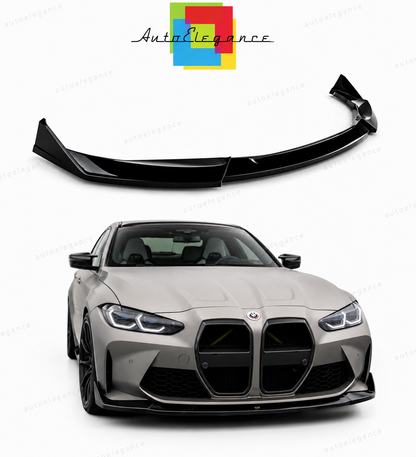 💕 Splitter   adatto per   BMW M4 G82 / M3 G80   nero lucido 💕