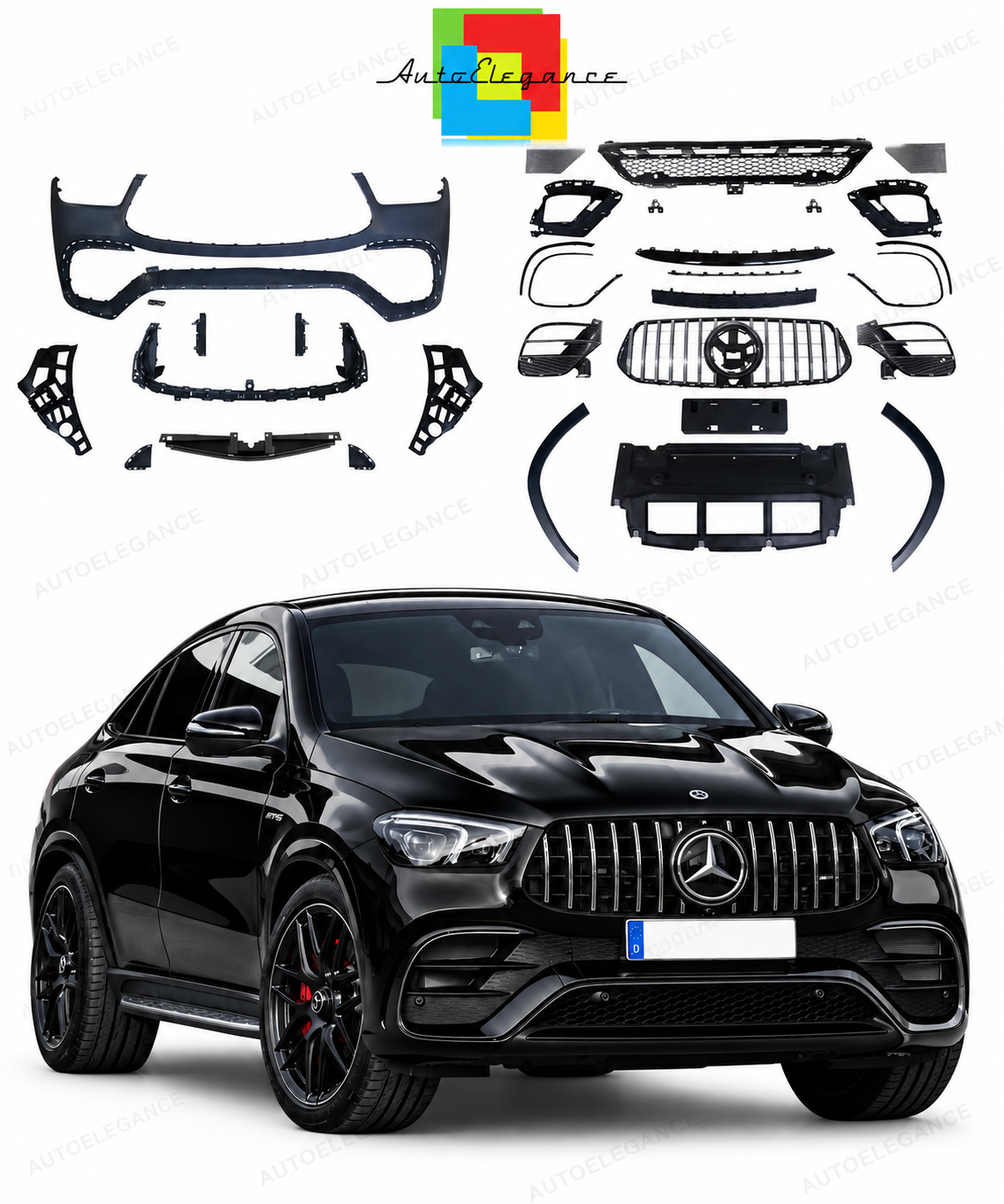 ⭐ SPLITTER SUITABLE FOR AUDI Q8 s-line look R optik⭐ 