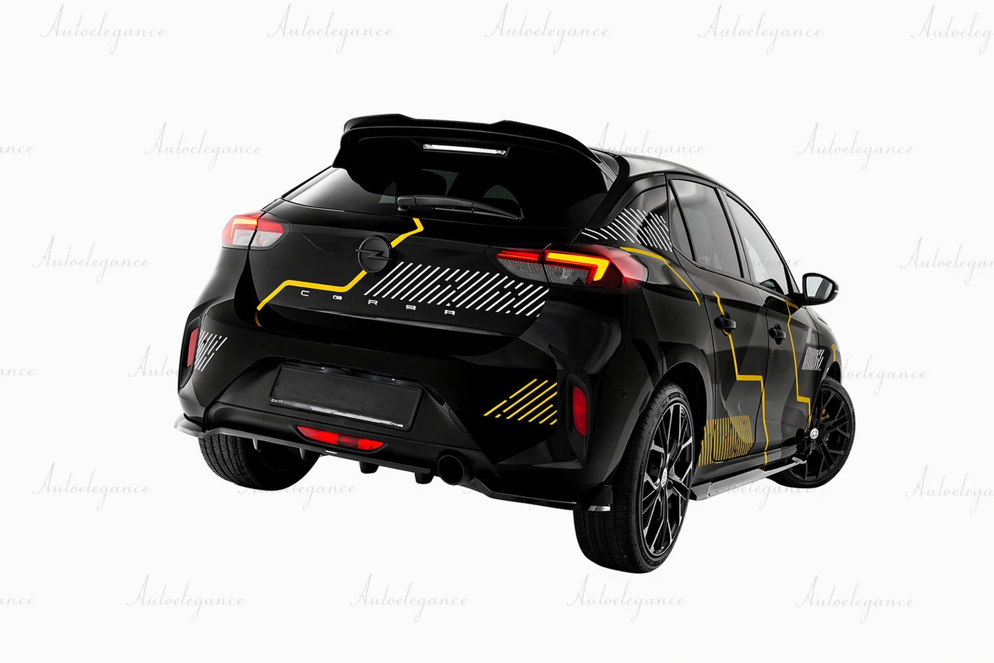 🔥ART.9600 SPLITTER POSTERIORE PER OPEL CORSA F (Mk6 FACELIFT)🔥