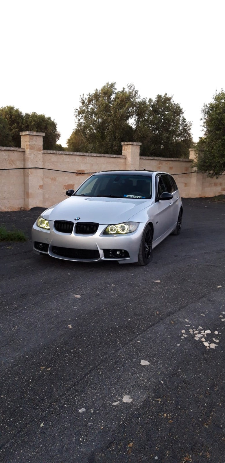 Paraurti anteriore adatto per BMW serie 3 E90 Berlina E91 Touring (2004-2008) De