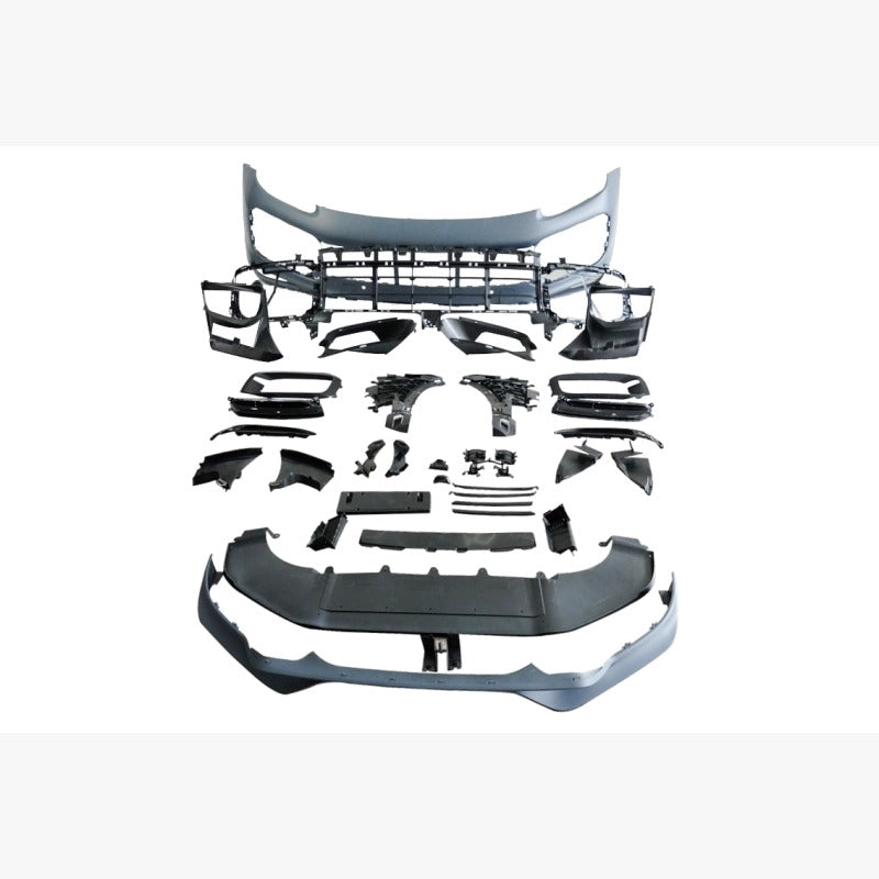 Paraurti Anteriore Porsche Cayenne 9Y0.1 2018-2023 Look Turbo