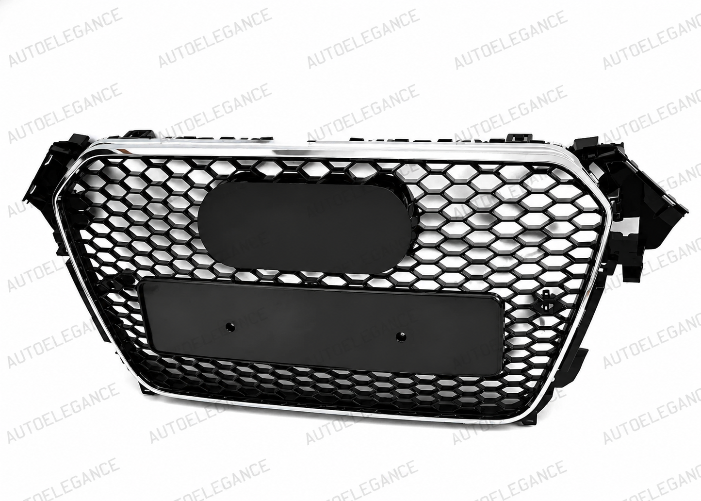 💫ART.0624 GRIGLIA ANTERIORE AUDI A4 B8 12-15 AVANT BERLINA RS4 CROMATO💫