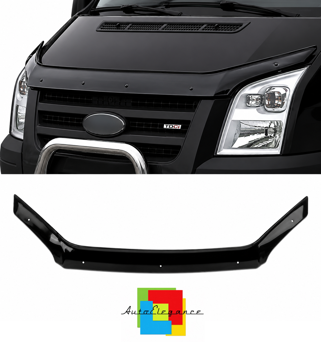 💕PROTEZIONE COFANO   FORD TRANSIT MK7   2007-2013💕