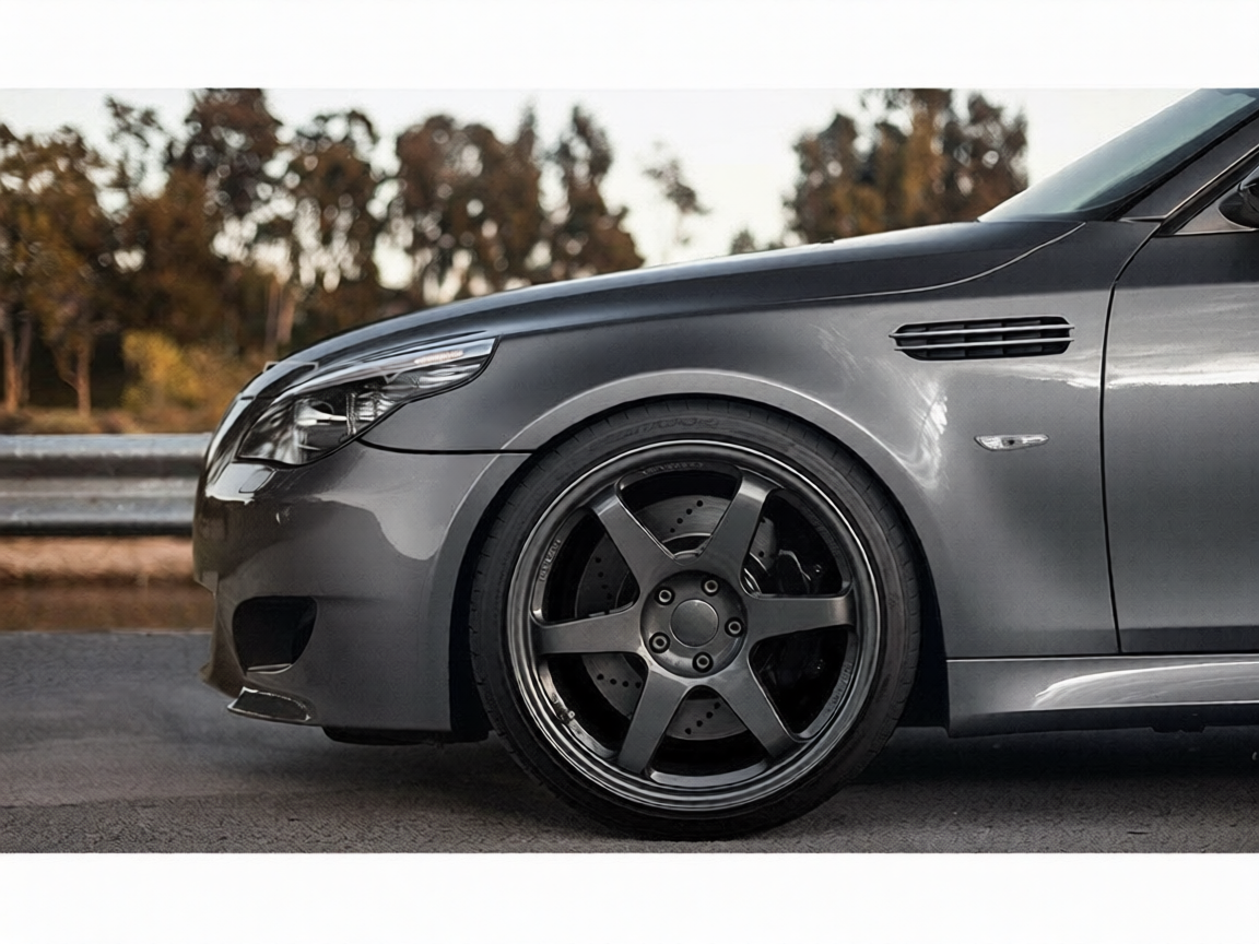 💫ART.7831 PARAFANGHI SPORTIVI CON PRESA D'ARIA per BMW E60 E61 03-10💫