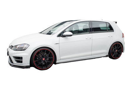 SIDE SKIRTS V.3 + FLAPS for VOLKSWAGEN GOLF R MK7 