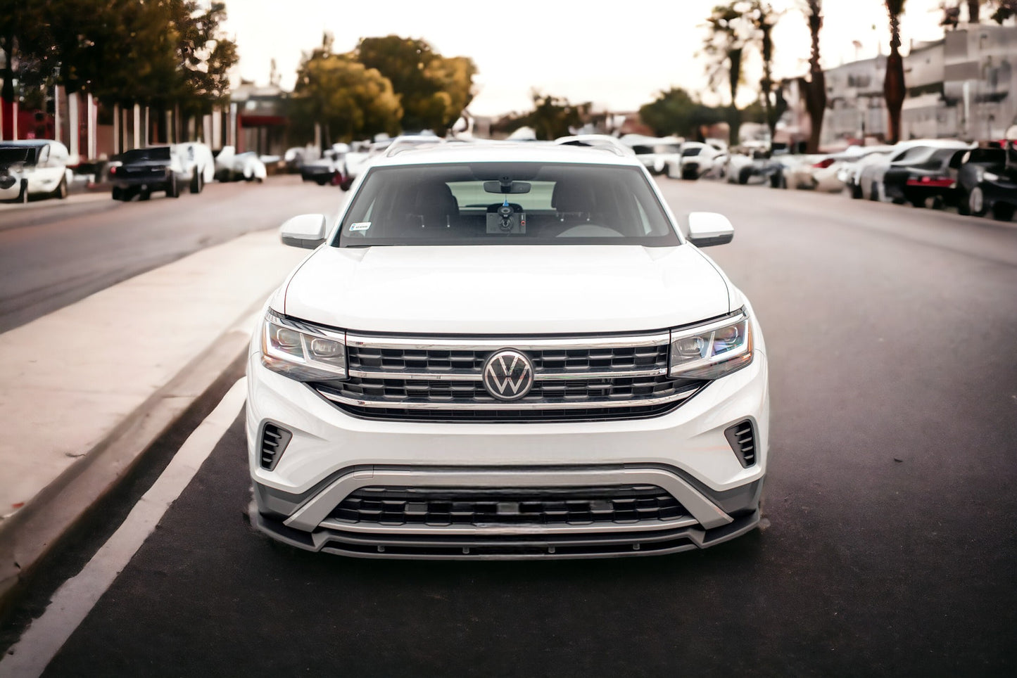 SPLITTER ANTERIORE V.2 ADATTO PER VOLKSWAGEN ATLAS CROSS SPORT