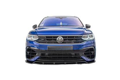 FRONT SPLITTER V.1 FOR VOLKSWAGEN TIGUAN R/R-LINE MK2 FACELIFT 