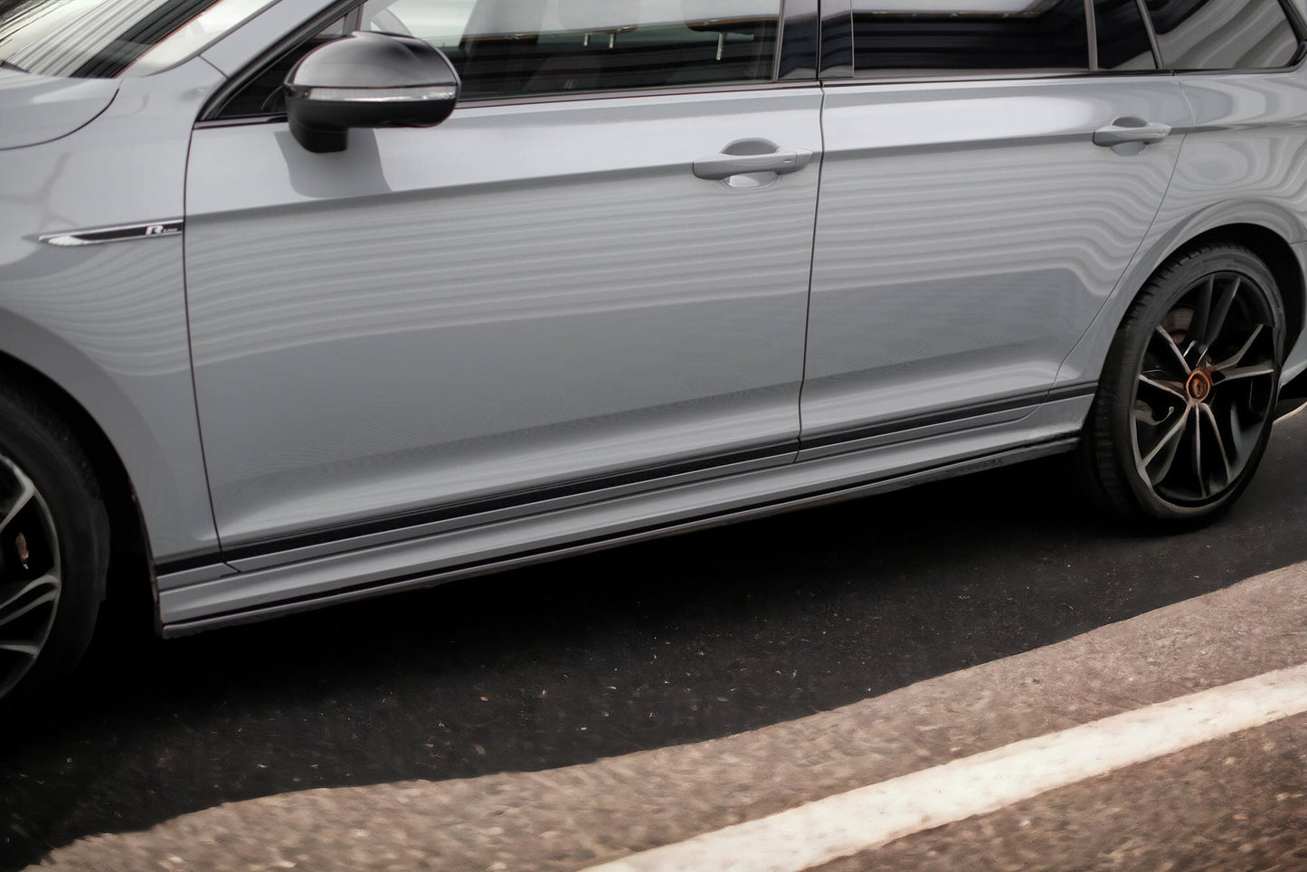 SIDE SKIRTS FOR VOLKSWAGEN PASSAT R-LINE B8 FACELIFT 