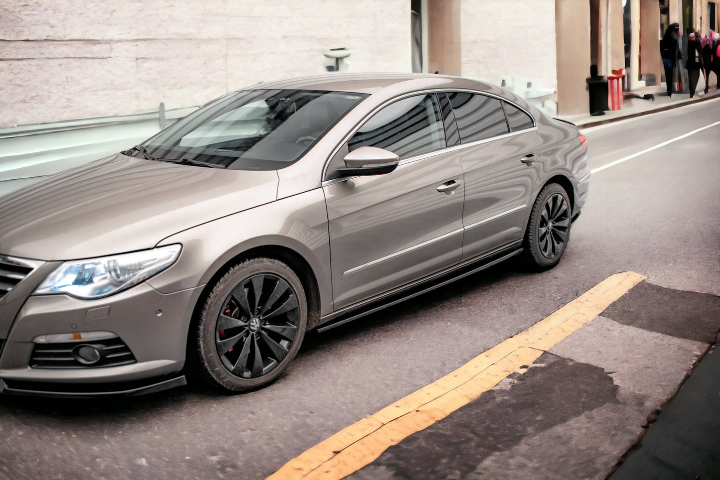 MINIGONNE LATERALI V.2 ADATTE PER VOLKSWAGEN PASSAT CC