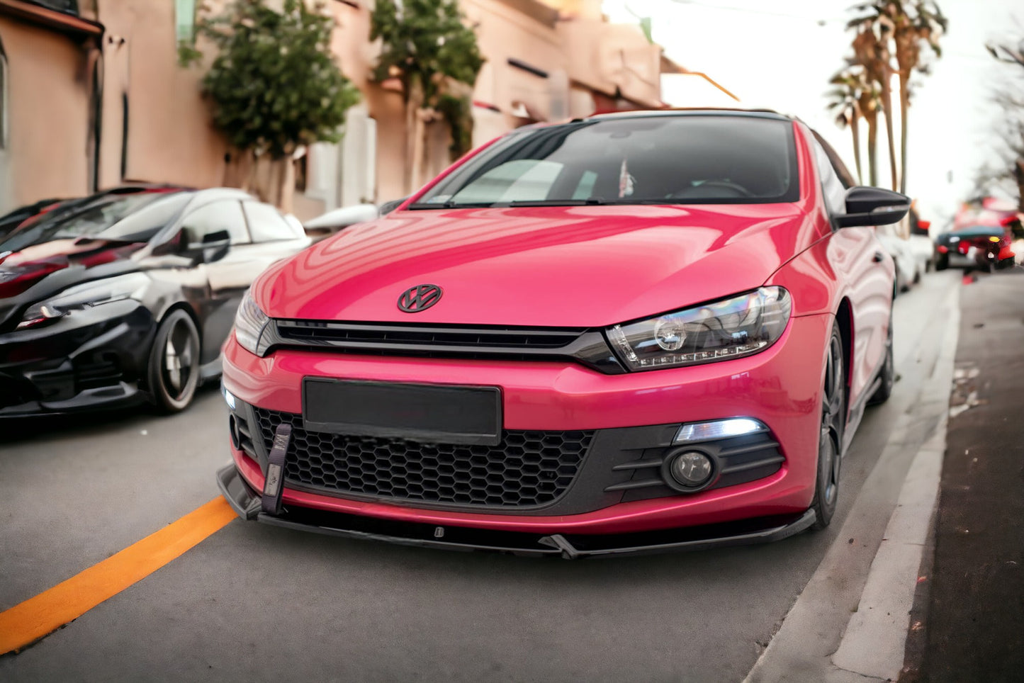 SPLITTER ANTERIORE V.3 VOLKSWAGEN SCIROCCO MK3