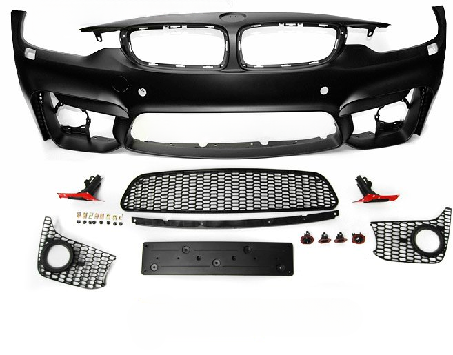 💫ART.7709 Paraurti Anteriore M4 STYLE per BMW Serie 4 F32/F33/F36 2013+💫