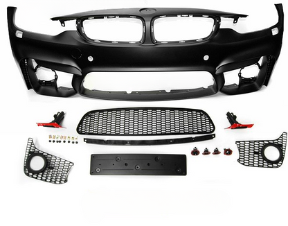 💫ART.7709 Paraurti Anteriore M4 STYLE per BMW Serie 4 F32/F33/F36 2013+💫