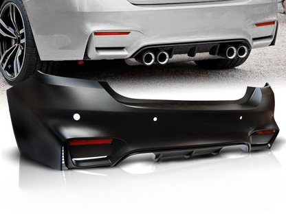 💫ART.7706 Paraurti Posteriore M4 STYLE per BMW Serie 4 F32/F33 2013+💫