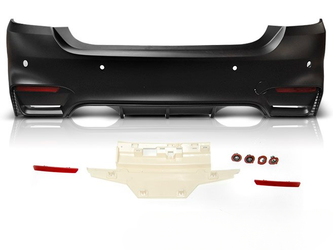 💫ART.7706 Paraurti Posteriore M4 STYLE per BMW Serie 4 F32/F33 2013+💫