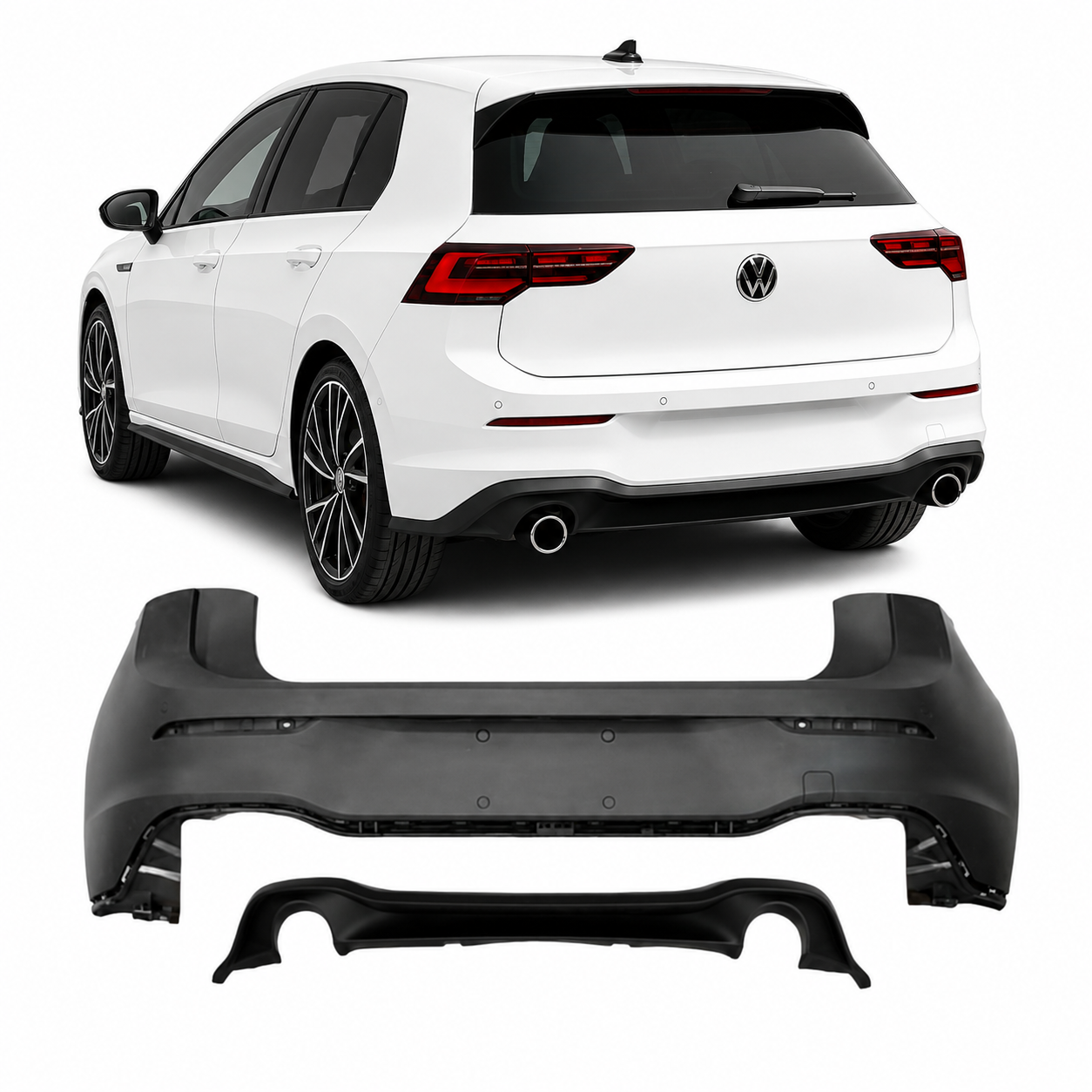 👉KIT CARROZZERIA COMPLETO VOLKSWAGEN VW GOLF 8 - LOOK GTI👈