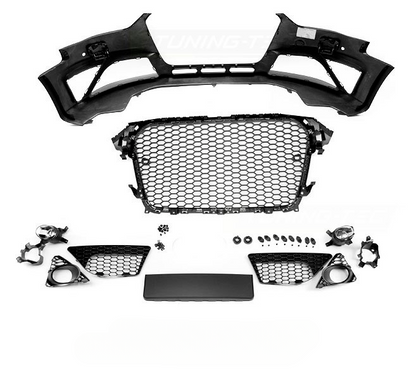 💫ART.7481 Paraurti Anteriore Look RS4 per AUDI A4 B8 2012-2015💫