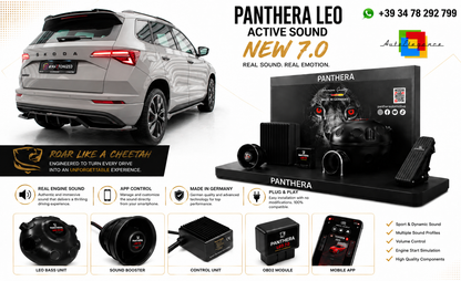 💕ART.2672 PANTHERA Soundsystem Booster 7.0- Skoda Karoq Sportline Mk1💕