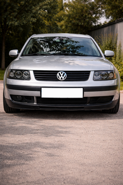 💫ART.9185 Fari Anteriori "ANGEL EYES" Neri per VW PASSAT B5 3B 96-00💫