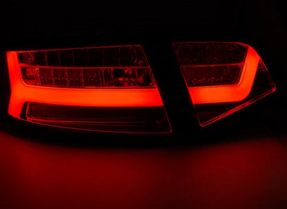 💫ART.6365 Fanali posteriori LED neri adatti per AUDI A6 08-11💫