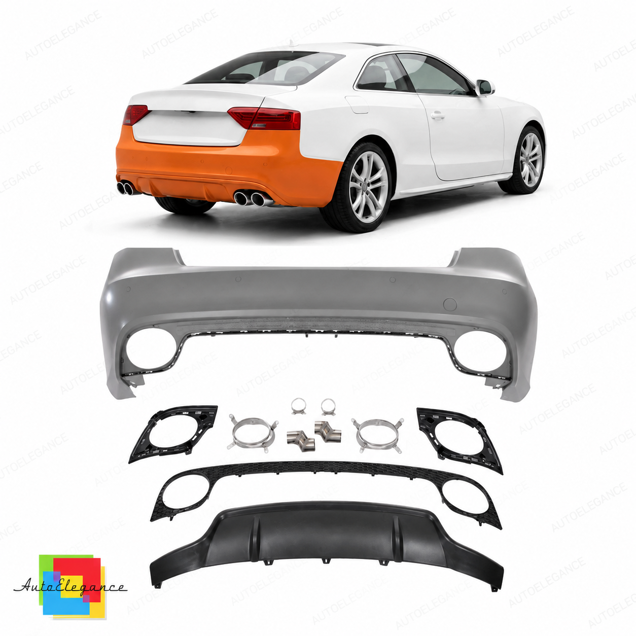 ⭐1436 SPOILER SUITABLE FOR CUPRA FORMENTOR 2020+ GLOSSY BLACK SPORTY LOOK⭐ 