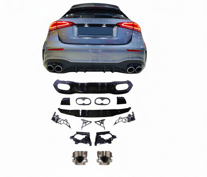ART.7387 DIFFUSORI  MERCEDES  CLASSE A  W177 2019+