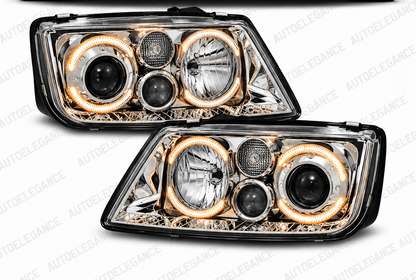 ART.10857 FARI ANTERIORI ADATTO PER VW BORA 09.98-07.05