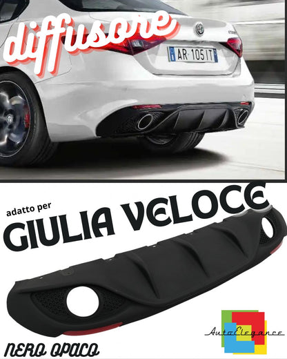 ✨DAM diffusore aria posteriore adatta per ✨Alfa Romeo Giulia 952 Veloce✨