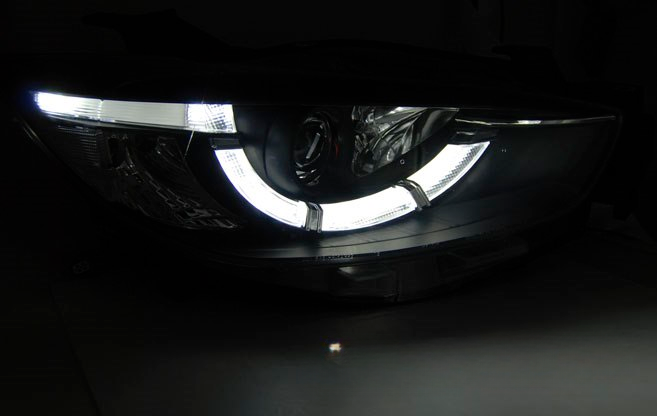 💫ART.5164 VERI FARI DIURNI NERI Mazda CX5 2011-2015💫