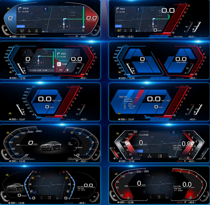 💕 COCKPIT CRUSCOTTO DIGITALE STRUMENTI BMW X5 X6 E70 E71 2006-2013💕
