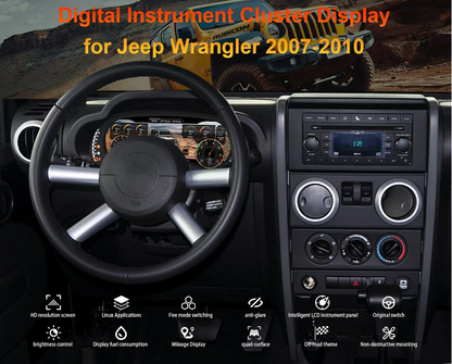 💕 VIRTUAL COCKPIT  JEEP  Wrangler JK 2007-2010 💕
