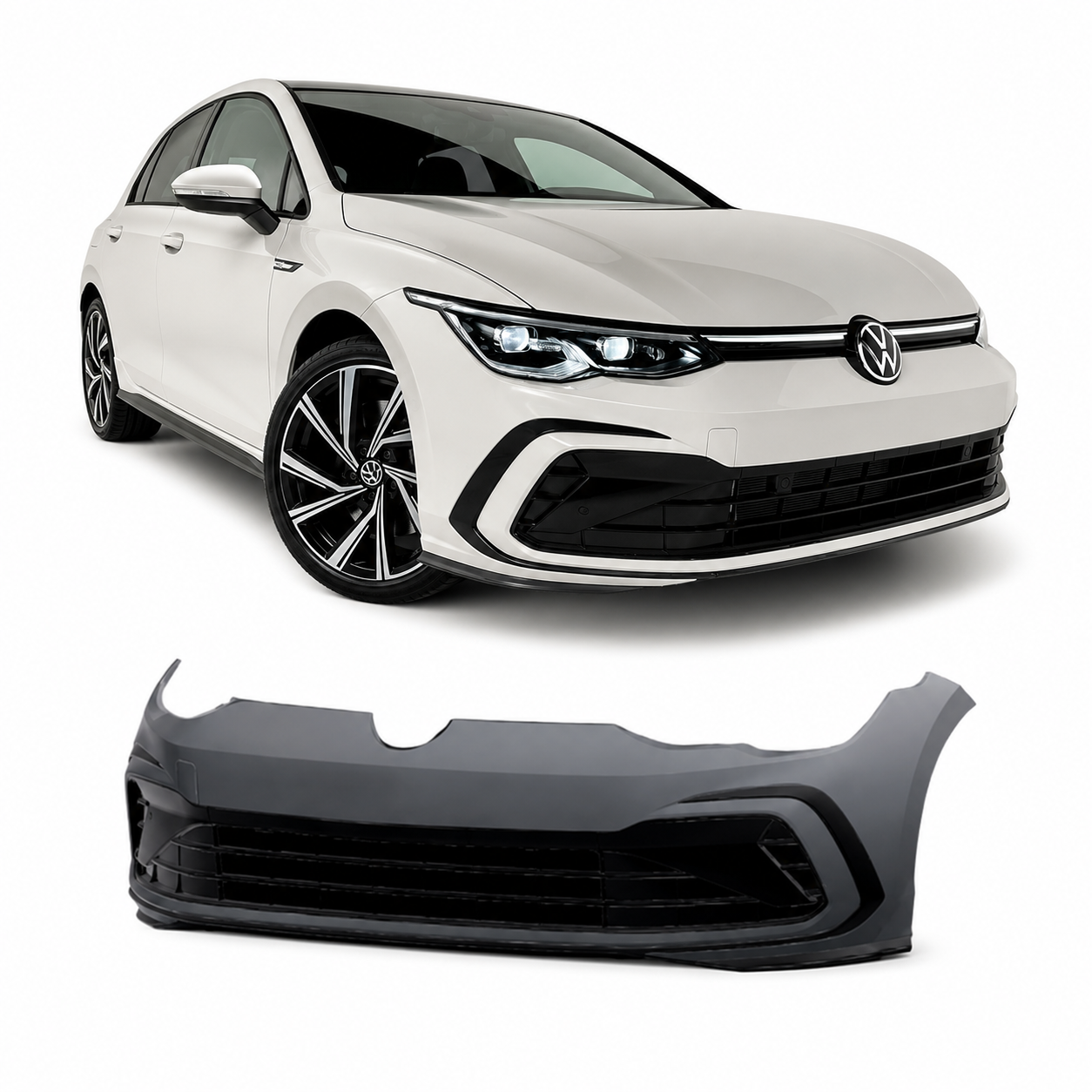 👉KIT CARROZZERIA COMPLETO VOLKSWAGEN VW GOLF 8 - LOOK R-LINE👈
