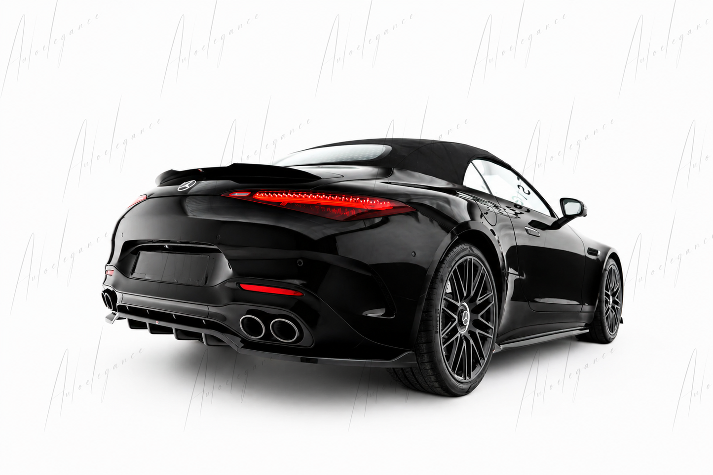 🔥ART.9696 SPLITTER POSTERIORE (CON BARRE VERTICALI) MERCEDES-AMG SL 63 R232🔥