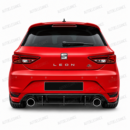 💕Splitter flap diffusore Seat Leon Mk3 2012+ 💕