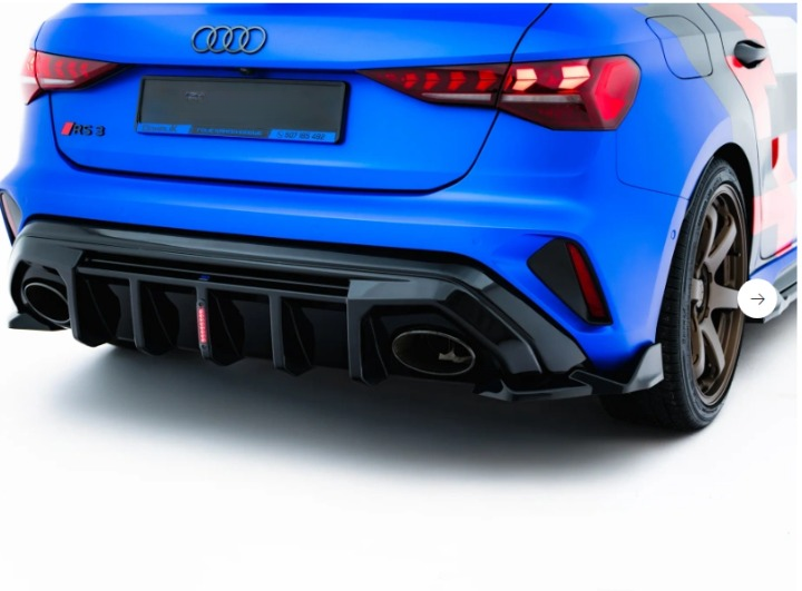 💕ART.10283 DIFFUSORI CON  LED Audi RS3 Sportback 8Y Facelift💕