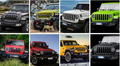 💕ART.7943 FARI ANTERIORI Jeep Wrangler💕