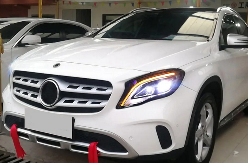 💕ART.4860 FARI  ANTERIORI FULL FULL LED Mercedes-Benz GLA X156 2015-2020💕