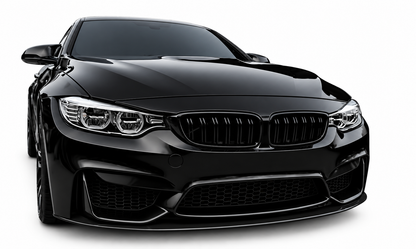 👉Griglia anteriore per BMW Serie 4 F32 F33 F36 13-20 Doppia linea nero lucido👈
