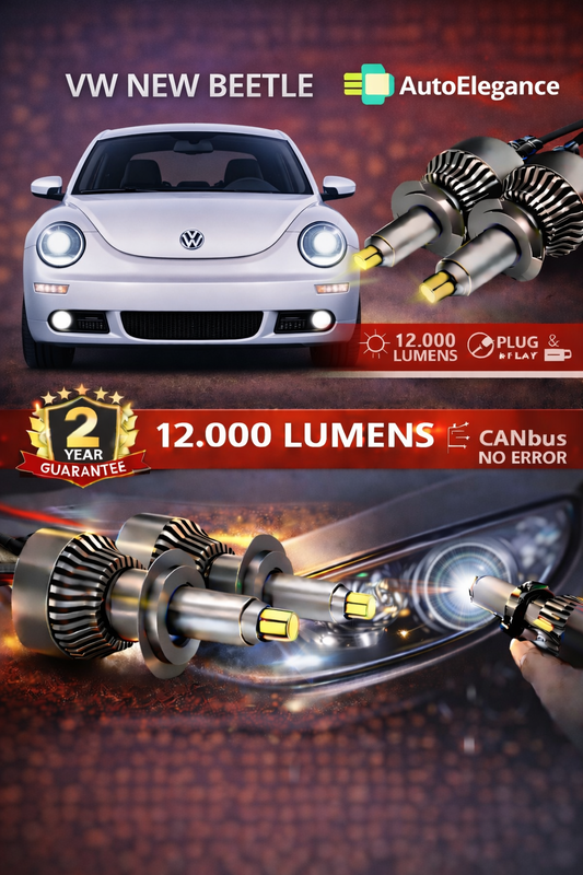 KIT LED VW NEW BEETLE ANABAGLIANTI H7 CANBUS Bianco 6500K 360 gradi