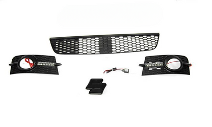 💫ART.7836 Paraurti Anteriore SPORT + LED per SUZUKI SWIFT IV 2005-2010💫
