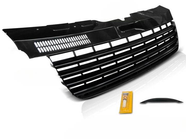 💫ART.7508 GRIGLIA ANTERIORE NERA per VW T5 TRANSPORTER 04-09 💫