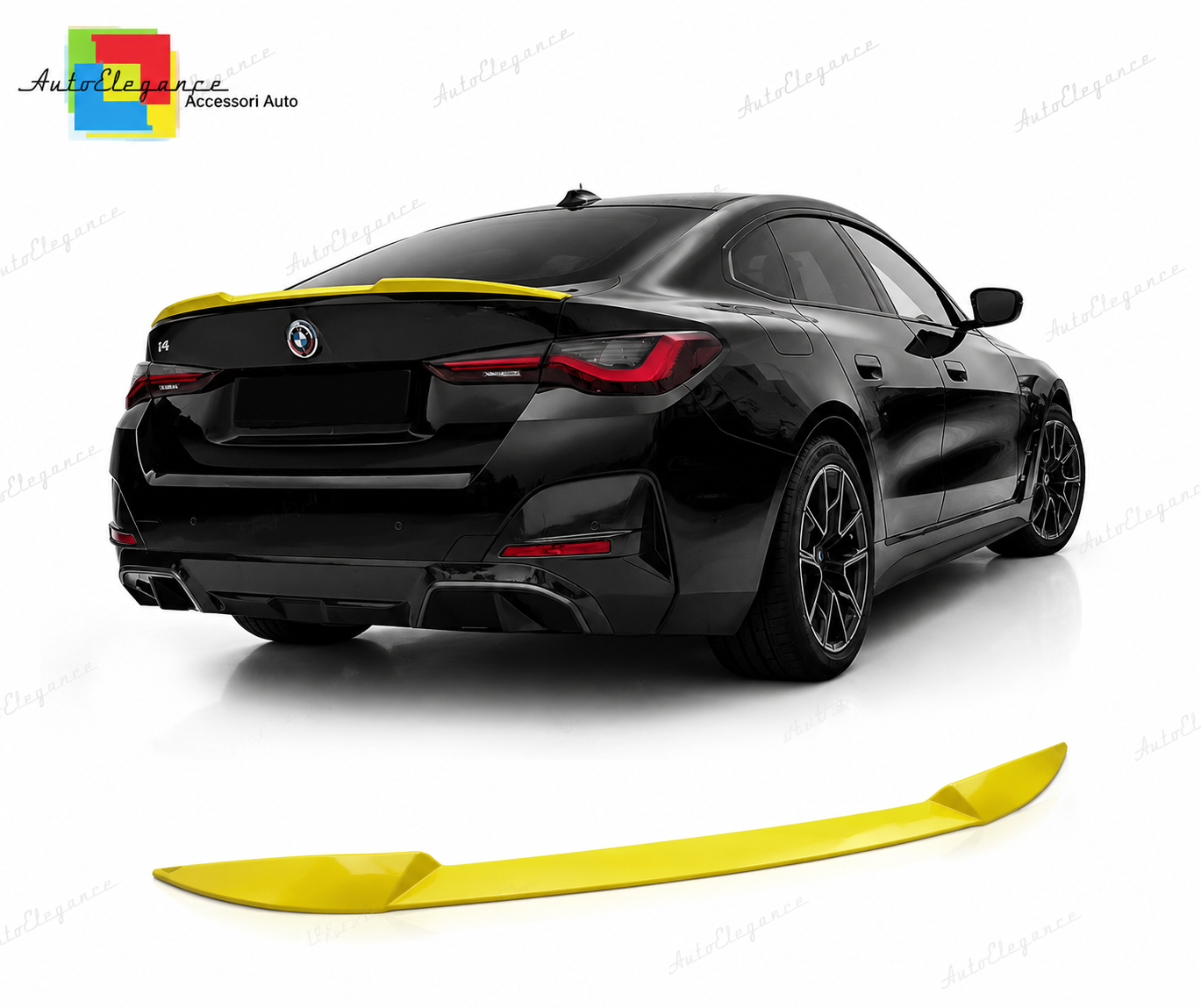 👉Spoiler Bagagliaio Labbro Posteriore BMW Serie 4 i4 Gran Coupe G26 PU👈