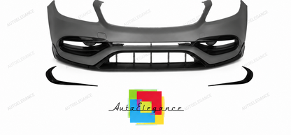💕PARAURTI ANTERIORE MERCEDES CLASSE A W176 15-18 LOOK AMG A45💕
