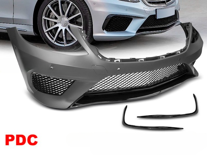 💫ART.7393 Paraurti Anteriore SPORT PDC per MERCEDES S-KLASA W222 13-17💫